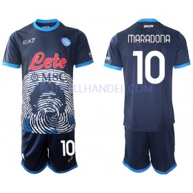 Barn Fotballdrakter SSC SSC Napoli Diego Maradona 10 Special 2 Hjemme 2021-22 Kortermet